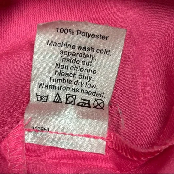 Elegant Pink Women's Top - Picture 6 of 12